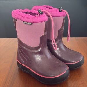 Bogs Kids Rain & Snow Boots - Pink and Purple